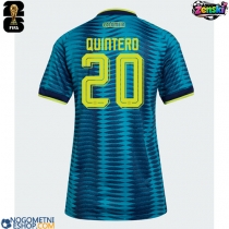 Ženski Nogometni dresi Kolumbija Juan Fernando Quintero #20 Gostujoči SP 2026 Kratek Rokav